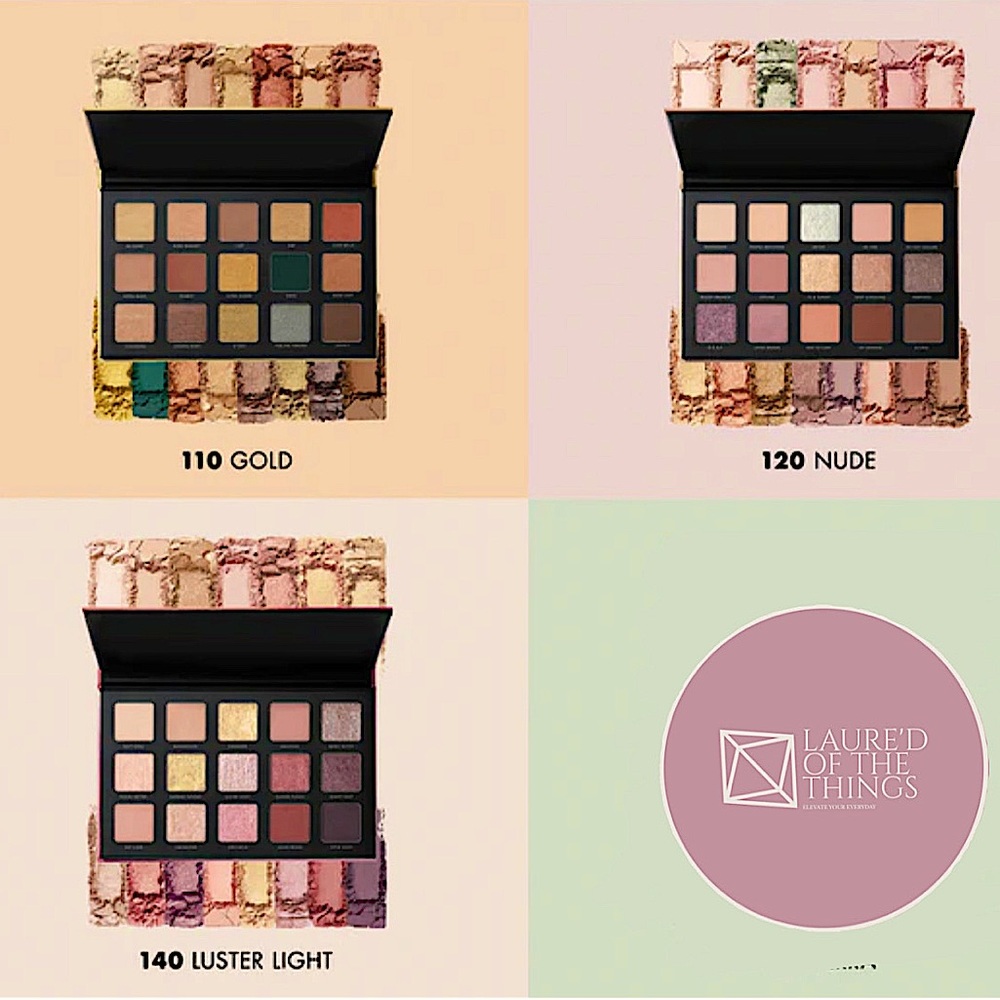 3 NNEW Milani Gilded Eyeshadow Pallets-